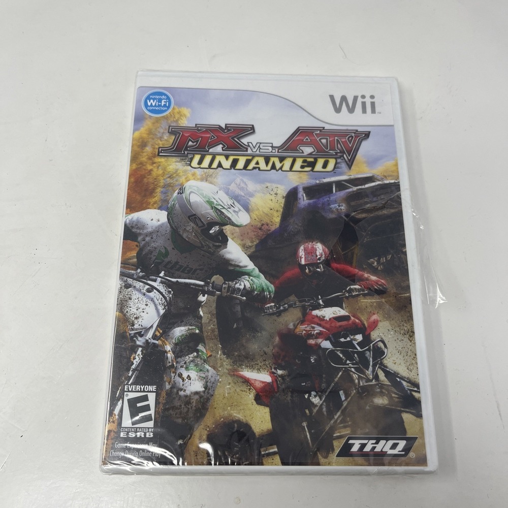 MX vs. ATV Untamed Nintendo Wii 2008 Racing Game THQ New Sealed